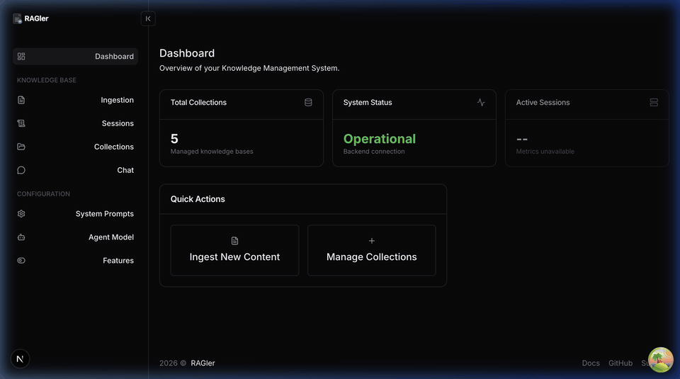 RAGler application demo